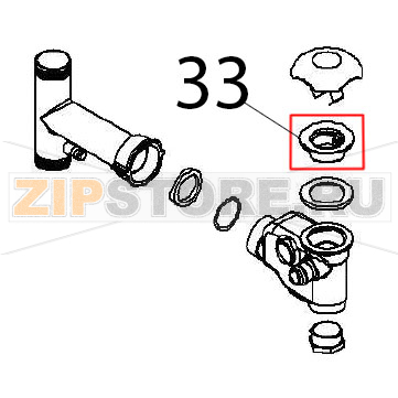 Butterfly valve Angelo Po FX61E2 Butterfly valve Angelo Po FX61E2Запчасть на деталировке под номером: 33