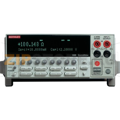 Блок питания лабораторный, регулируемый, 0-200 В, 0-1 А, 20 Вт Keithley 2400 