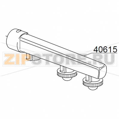 Left wash pipe DIHR GS 40 Left wash pipe DIHR GS 40Запчасть на деталировке под номером: 40615Название запчасти на английском языке: Left wash pipe DIHR GS 40