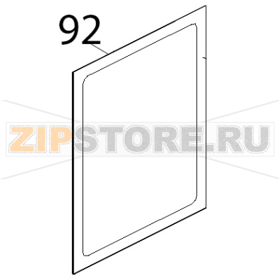 Vetro est. ser. grigio 620x770x4 BETFL Unox XV 703G Vetro est. ser. grigio 620x770x4 BETFL Unox XV 703GЗапчасть на деталировке под номером: 92
