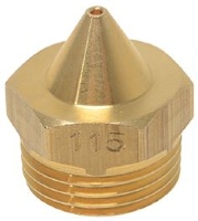 КОНИЧЕСКАЯ ГАЗОВАЯ РАСПЫЛИТЕЛЬНАЯ ФОРСУНКА M17 X 1 Ø 1,15 ММ