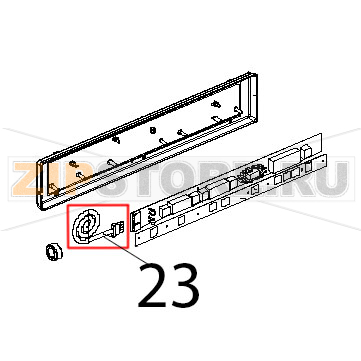 Cavo collegamento potenza controllo L=2.5 MT Unox XVC 204 Cavo collegamento potenza controllo L=2.5 MT Unox XVC 204Запчасть на деталировке под номером: 23