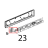 Cavo collegamento potenza controllo L=2.5 MT Unox XVC 204