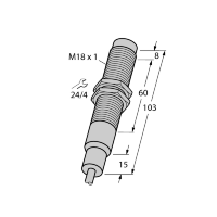 Датчик индуктивный Turck NI8-EM18-AP6/S907