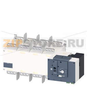 Дист.управл.переключатель нагрузки (RTSE) Ue: AC 415V Ith: 1600A 4-P 50/60 Hz Siemens 3KC4454-0HA21-0AA3 