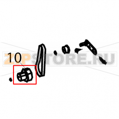 Gear (20) pulley (40) Sato LT408 LH Gear (20) pulley (40) Sato LT408 LHЗапчасть на деталировке под номером: 10Название запчасти на английском языке: Gear (20) pulley (40) Sato LT408 LH.