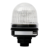 Лампа светодиодная, сигнальная, Ø: 56 мм Autonics MS56L-F10-C