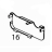 Gear cover Godex G500