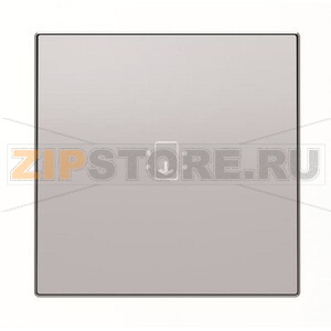 Накладка для карточного выключателя с линзой подсветки и маркировкой, серебристый алюминий ABB 2CLA851400A1301 