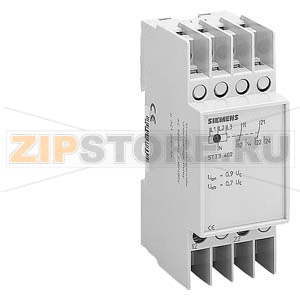 РЕЛЕ НАПРЯЖЕНИЯ N-ТИП АС 230/400В 2CO 0,7/0,9 Siemens 5TT3402 