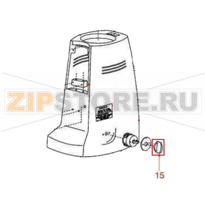 Selector switch knob Mazzer Robur Electronic Selector switch knob Mazzer Robur Electronic

Запчасть на сборочном чертеже под номером: 15

Название запчасти Mazzer на английском языке: Selector switch knob Mazzer Robur Electronic