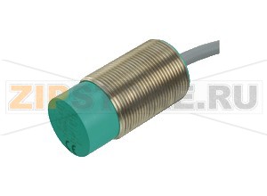 Индуктивный датчик Inductive analog sensor NBN15-30GM60-I3-5M Pepperl+Fuchs General specificationsOutput typeAnalog current outputInstallationnon-flushOutput polarityDCMeasurement range5 ... 15 mmOutput type3-wireNominal ratingsOperating voltage15 ... 30 V DCRepeat accuracy0 ... 200 &micromNo-load supply current&le 12 mAAnalog outputOutput type0 ... 20 mALinearity error&le &plusmn 5  % of full-scale valueLoad resistor&le 500 &OmegaTemperature drift&le &plusmn 0.15  %/K of the measured valueApprovals and certificatesUL approvalcULus Listed, General PurposeCCC approvalCCC approval / marking not required for products rated &le36 VAmbient conditionsAmbient temperature-25 ... 70 °C (-13 ... 158 °F)Mechanical specificationsConnection typecable PVC , 5 mCore cross-section0.75 mm2Housing materialStainless steel V2ASensing facePBTDegree of protectionIP67