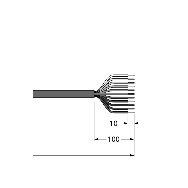 Кабель TPU Turck CKWM19-11-5/TXL 