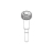 Black grinder adjustment key P0049 Saeco Talea Giro