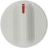 KNOB INDESIT WHITE ø 40 mm