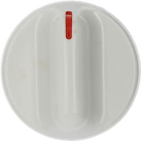 KNOB INDESIT WHITE ø 40 mm