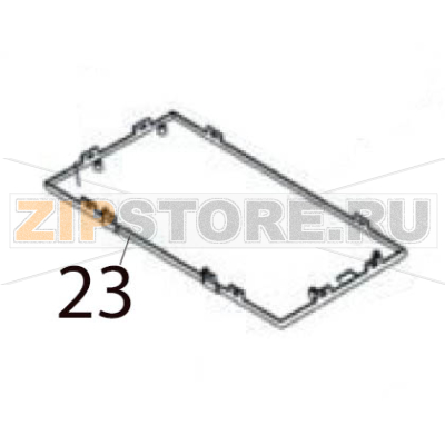 Back lid (inner) Hurakan HKN-IMF18 Back lid (inner) Hurakan HKN-IMF18Запчасть на деталировке под номером: 23