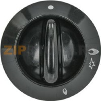 KNOB AND FERRULE  TECNOGAS BLACK