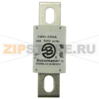 Предохранитель, 250 A, AC 500 В, 200 кА, 38x110 мм, UL Eaton BUSS HIGH SPEED FUSE