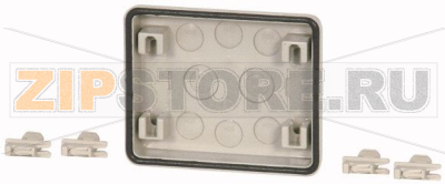 Фланец с пеноризиной 6xM20, 2xM25/16, ВхШхД=116x250x23 мм Eaton FL2-3 