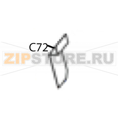 Mylar plate / 60*25*0.38T Godex EZ-2300 plus Mylar plate / 60*25*0.38T Godex EZ-2300 plusЗапчасть на деталировке под номером: C-72Название запчасти Godex на английском языке: Mylar plate / 60*25*0.38T EZ-2300 plus.