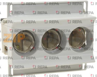 PORTAFUSIBILE 3 POLI 