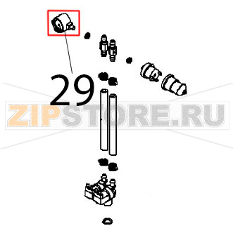 Manomet. 0-4 bar, M1/8" Angelo Po FX201G3 Manomet. 0-4 bar, M1/8" Angelo Po FX201G3Запчасть на деталировке под номером: 29