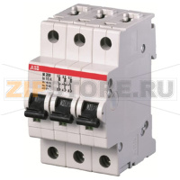 Выключатель автоматический трехполюсный, M203 0,5A ABB 2CDA283799R0981