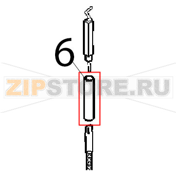 Tubo Ø: 8, Ø: 5x40 Angelo Po 1G1FA0G Tubo Ø: 8, Ø: 5x40 Angelo Po 1G1FA0GЗапчасть на деталировке под номером: 6