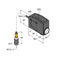 Датчик фотоэлектрический Turck R58ECRGB2Q