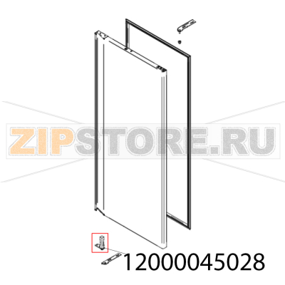 Петля дверная I-804 Abat ШХс-1,4-03 Петля дверная I-804 Abat ШХс-1,4-03Запчасть на деталировке под номером: 12000045028