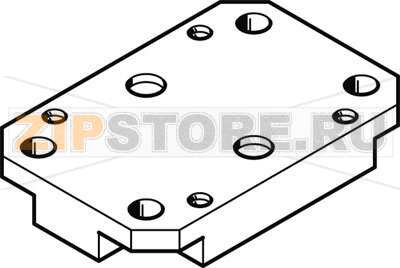 Комплект переходников Festo HAPG-57 