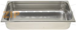 ЛОТОК ИЗ НЕРЖ. СТАЛИ GN 1/1 530X325XH100 ММ 