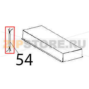 Power supply cable Angelo Po DA51 Power supply cable Angelo Po DA51Запчасть на деталировке под номером: 54