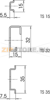 Шина несущая Bopla TS 327000.1 