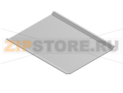 ALUMINUM TRAY 258x324x8.2 mm 