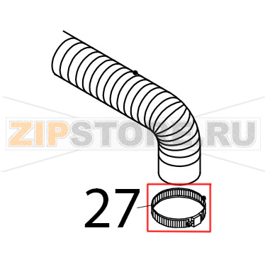 Clamp Silanos N700 PS Clamp Silanos N700 PSЗапчасть на деталировке под номером: 27