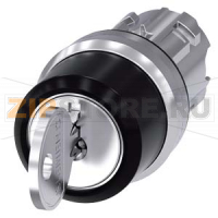 АКТУАТОР ПОВОРОТНОГО ПЕРЕКЛЮЧАТЕЛЯ С КЛЮЧОМ RONIS, 22MM, КРУГЛ., ГЛЯНЦЕВЫЙ МЕТАЛЛ, НОМЕР ЗАМКА SB30, С 2 КЛЮЧАМИ, 3 КОММУТАЦИОННЫХ ПОЛОЖЕНИЯ: I-O<II, С ФИКСАЦИЕЙ В ЛЕВОМ ПОЛОЖЕНИИ РУКОЯТКИ, БЕЗ ФИКСАЦИИ В ПРАВОМ ПОЛОЖЕНИИ РУКОЯТКИ, УГОЛ ПОВОРОТА РУКОЯТКИ
