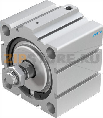 Пневмоцилиндр короткоходовой Festo AEVC-80-25-A-P-A 