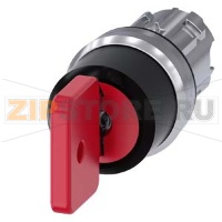 АКТУАТОР ПОВОРОТНОГО ПЕРЕКЛЮЧАТЕЛЯ С КЛЮЧОМ O.M.R., 22MM, КРУГЛ., ГЛЯНЦЕВЫЙ МЕТАЛЛ, НОМЕР ЗАМКА 73037, ЧЁРНЫЙ / КРАСНЫЙ, С 2 КЛЮЧАМИ, 3 КОММУТАЦИОННЫХ ПОЛОЖЕНИЯ: I-O-II, С ФИКСАЦИЕЙ, УГОЛ ПОВОРОТА РУКОЯТКИ 2X45 ГРАД.: 10:30Ч./12Ч./13:30Ч., ПОЛОЖЕНИЕ ИЗЪЯТ