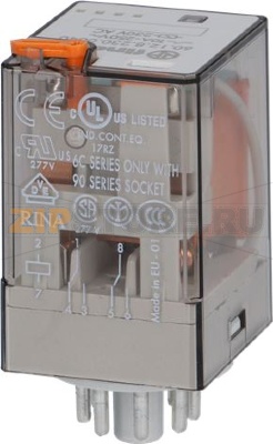 РЕЛЕ 60.12 10A 250 В 50/60 ГЦ 