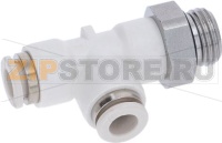 T-FITTING ø 1/8M - 6 mm - 6 mm