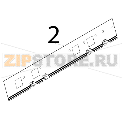 Plate Silanos N700 PS Plate Silanos N700 PSЗапчасть на деталировке под номером: 2