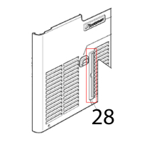 Air filter seat Scotsman AC 56