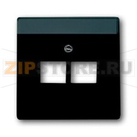 Накладка для двухпостовой розетки ABB 2CKA001710A3615