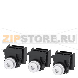 nut keeper kit 3 units accessory for: 3VA51 Siemens 3VA9133-0QA00 