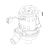 Wash pump 60 Hz. Fagor FI-80