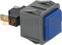 ВЫКЛЮЧАТЕЛЬ 1-ПОЛЮСНЫЙ СИНИЙ ROLD E2009