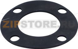 FLAT GASKET ø 90x48x2 mm 
