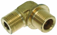 УГЛОВОЕ СОЕДИНЕНИЕ Ø 3/8"М 3/8"М, ЛАТУНЬ